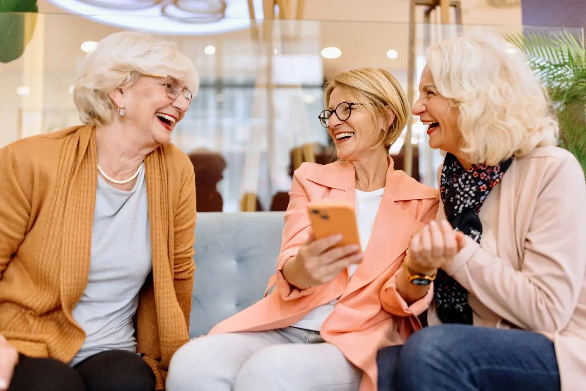 Friends Looking at Phone (1)